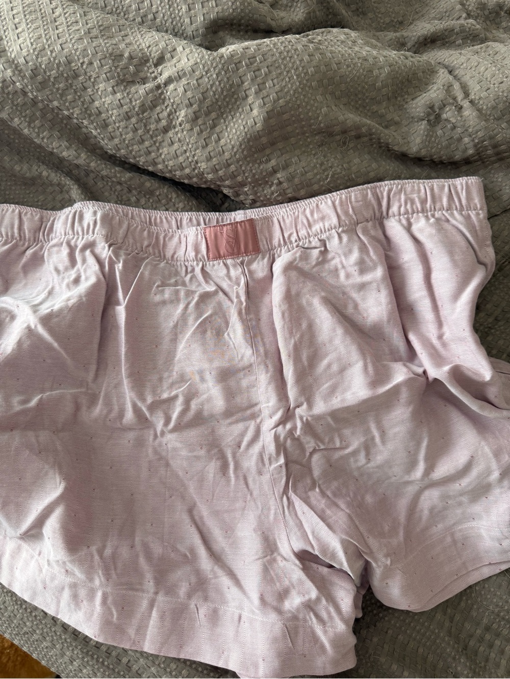 Victoria's Secret Light Pink Cotton Lounge Shorts